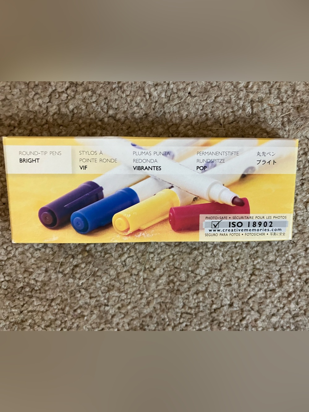 Creative Memories Bright Round-Tip Marker Pen Set